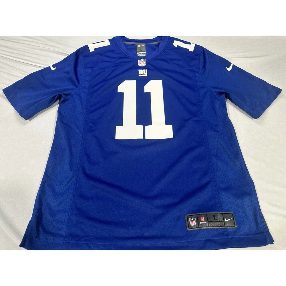 Nike NFL On Field New York Giants Phil Simms #11 Jersey Men’s Large Blue